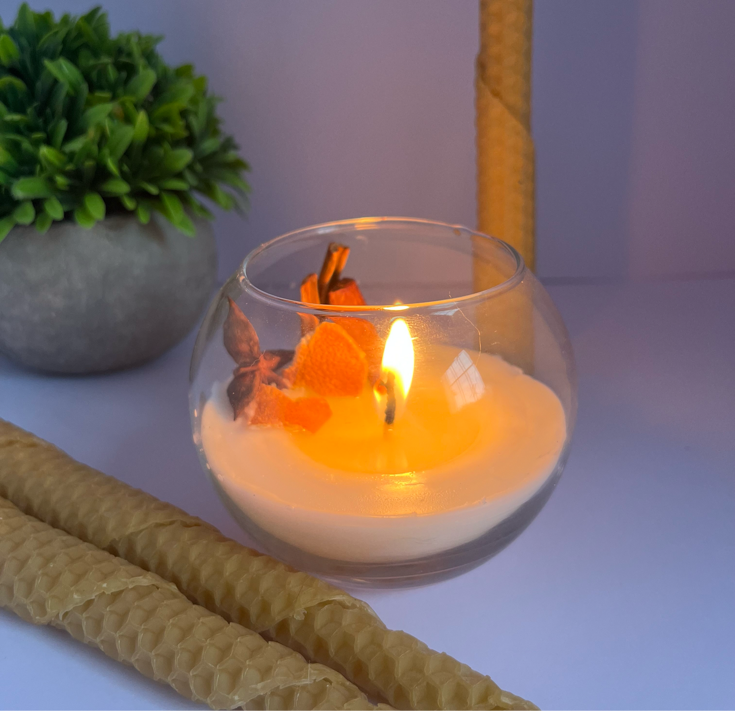 KIT INICIAL velas de cera de soja y de miel