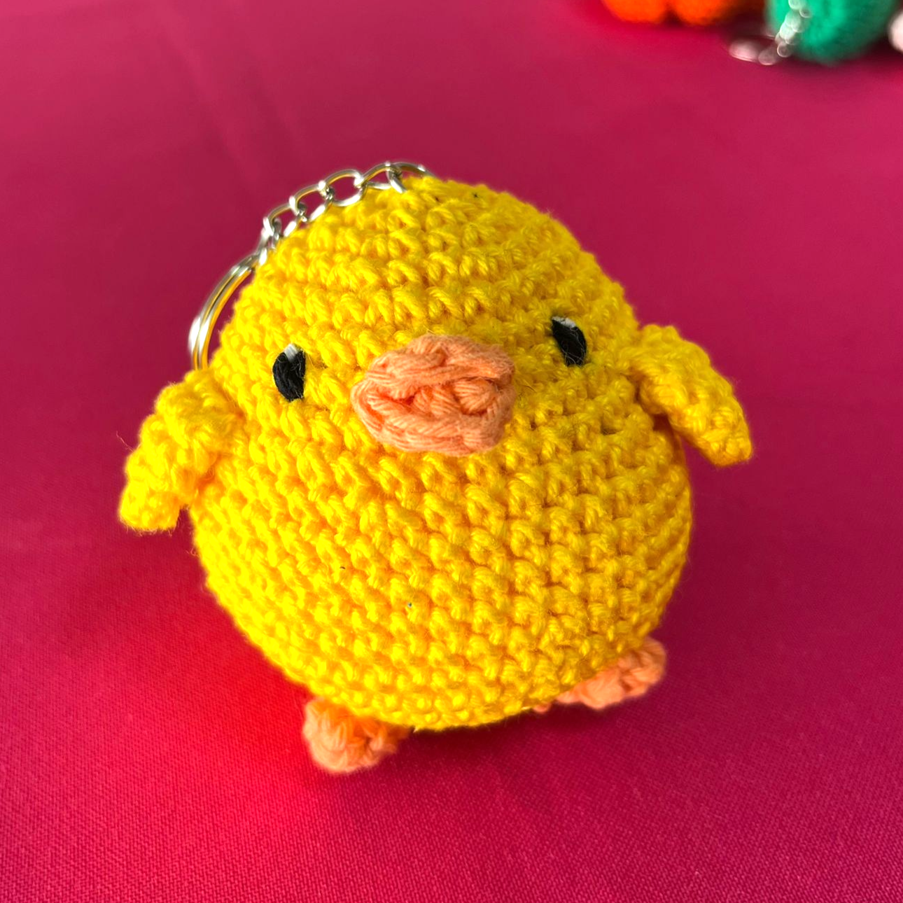 Llavero pollito